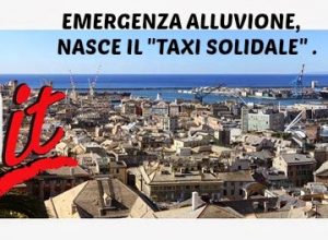 Alluvione #Genova : TAXI GRATIS ALLE PERSONE IN DIFFICOLTA'