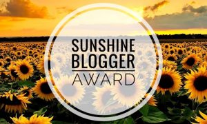 Sunshine Blogger Award 2018